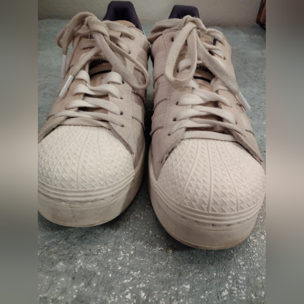 Adidas Holographic Superstar Plateau Sneakers Rare Limited Edition - Picture 3 of 11